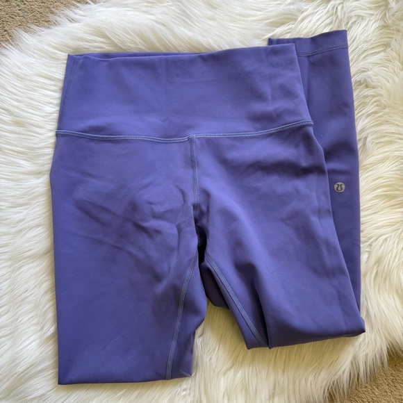 Lululemon Wunder Train High Rise Legging 25” Charged Indigo Size 8 - Picture 4 of 4